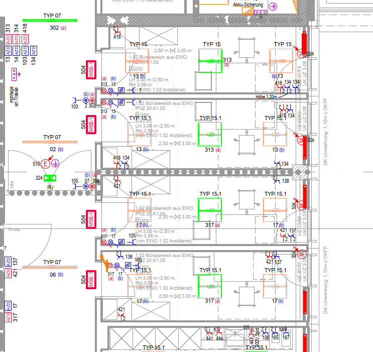 Technical plan detail